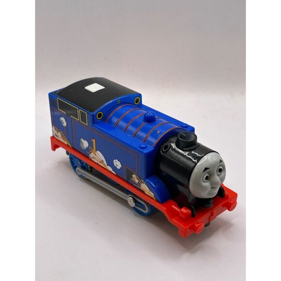 Thomas & Friends Plastic Blue & Red No. 1 Train Engine Toy Collectible Figurine - Picture 1 of 3